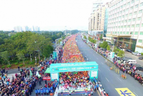 广汽传祺2018河源万绿湖国际马拉松新闻发布会举办 大美赛道抢鲜看